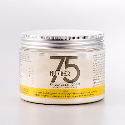 No75 Kollageeni GOLD purkki 100g - hiukset, kynnet, iho